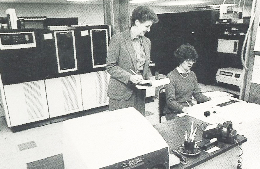 Technology at Lake City Bank in 1984