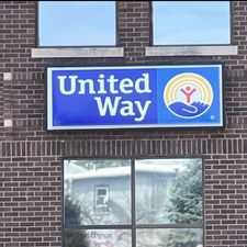 United Way Downtown Warsaw Sign