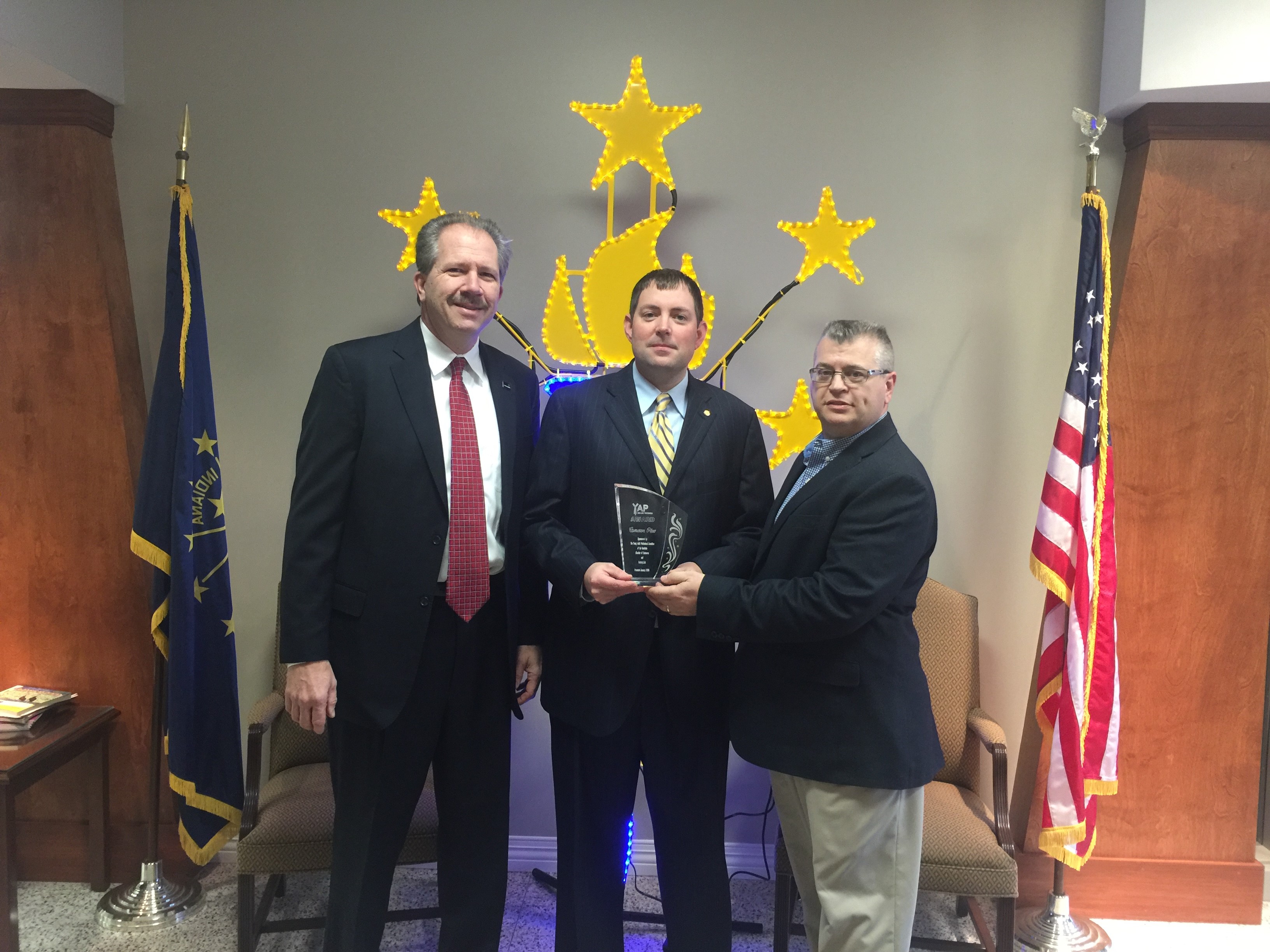 Cameron Plew, Lake City Bank, Young Adult Professional Award 2016