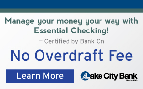 Essential Checking - no overdraft fees