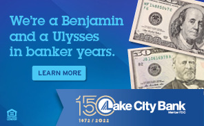 Learn more about Lake City Bank's 150th anniversary