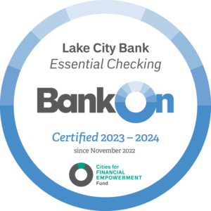 Bank On seal LCB Certified