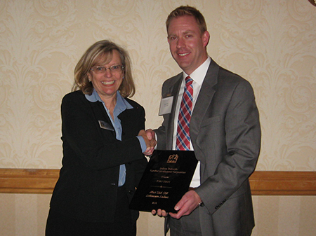 Ryan Hart receives ISCDC award